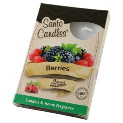 Set 6 lumanari pastila parfumate Berries 3.7 cm