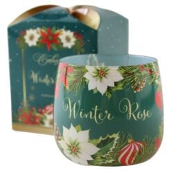 Lumanare parfumata in pahar Winter Rose 100 g
