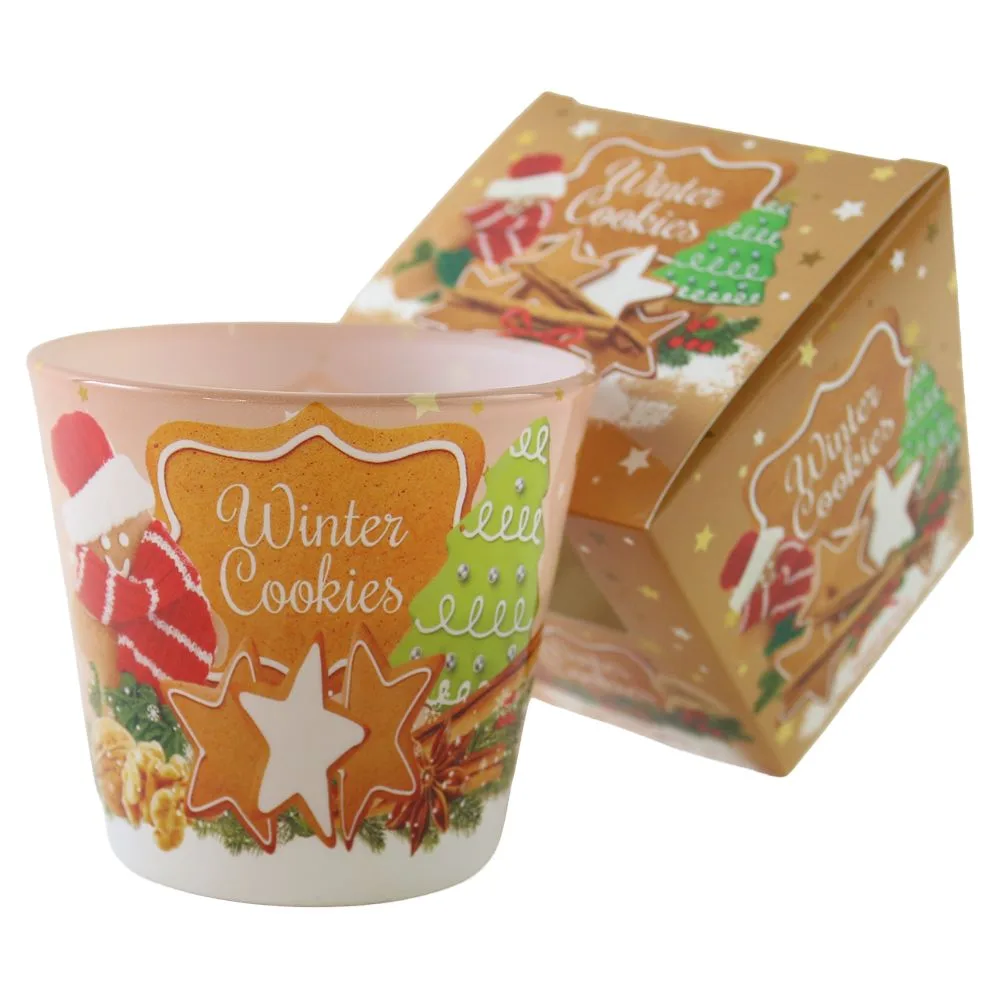 Lumanare parfumata in pahar Winter Cookies 115 g Lumanare parfumata in pahar Winter Cookies 115 g