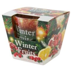 Lumanare parfumata in pahar Winter Fruits 115 g