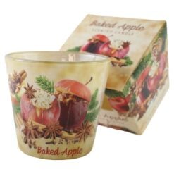 Lumanare parfumata in pahar Baked Apple 115 g