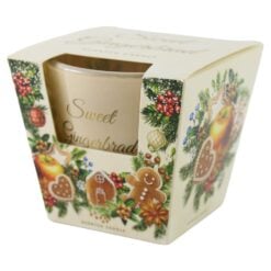 Lumanare parfumata in pahar Sweet Gingerbread 115 g