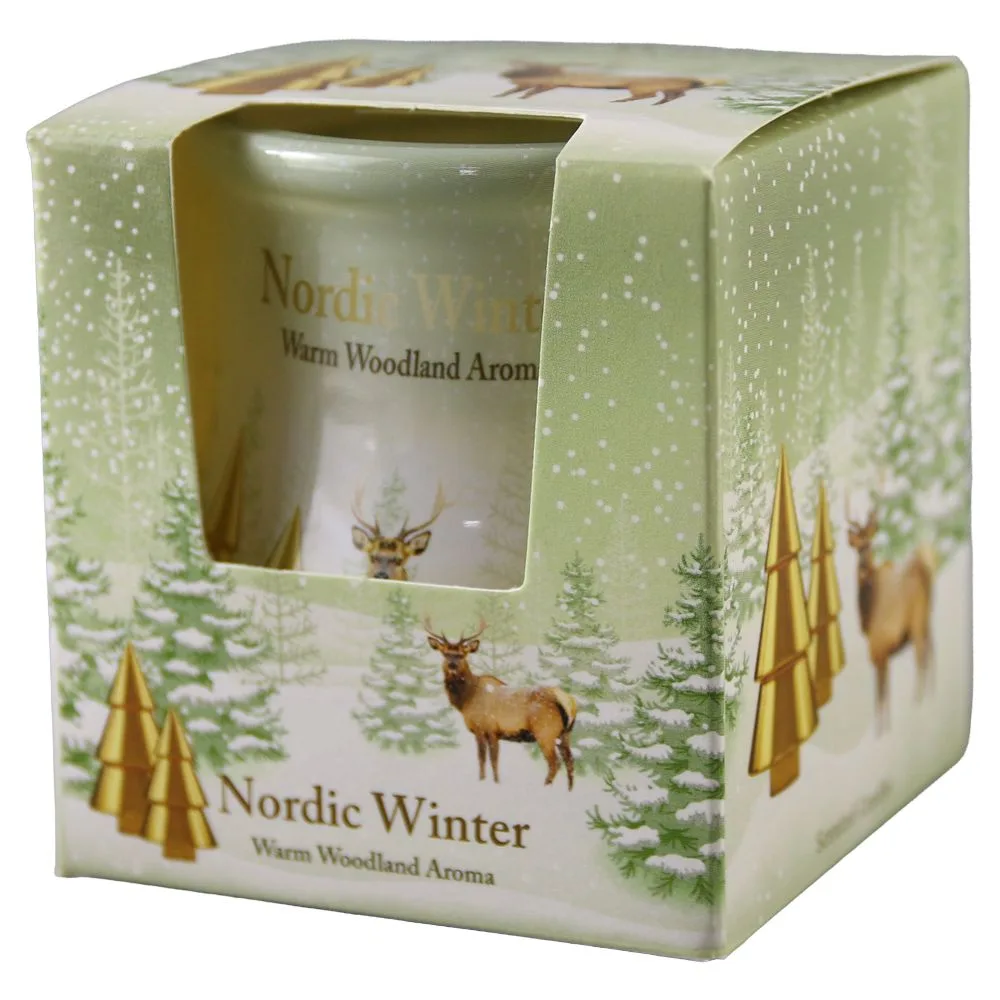 Lumanare parfumata in pahar Nordic Winter 80 g