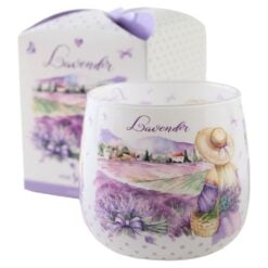 Lumanare parfumata in pahar Lavender 100 g