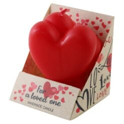 Lumanare decorativa handmade For a Loved One 8 cm