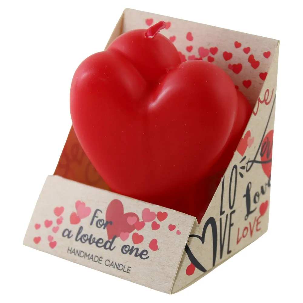 Lumanare decorativa handmade For a Loved One 8 cm