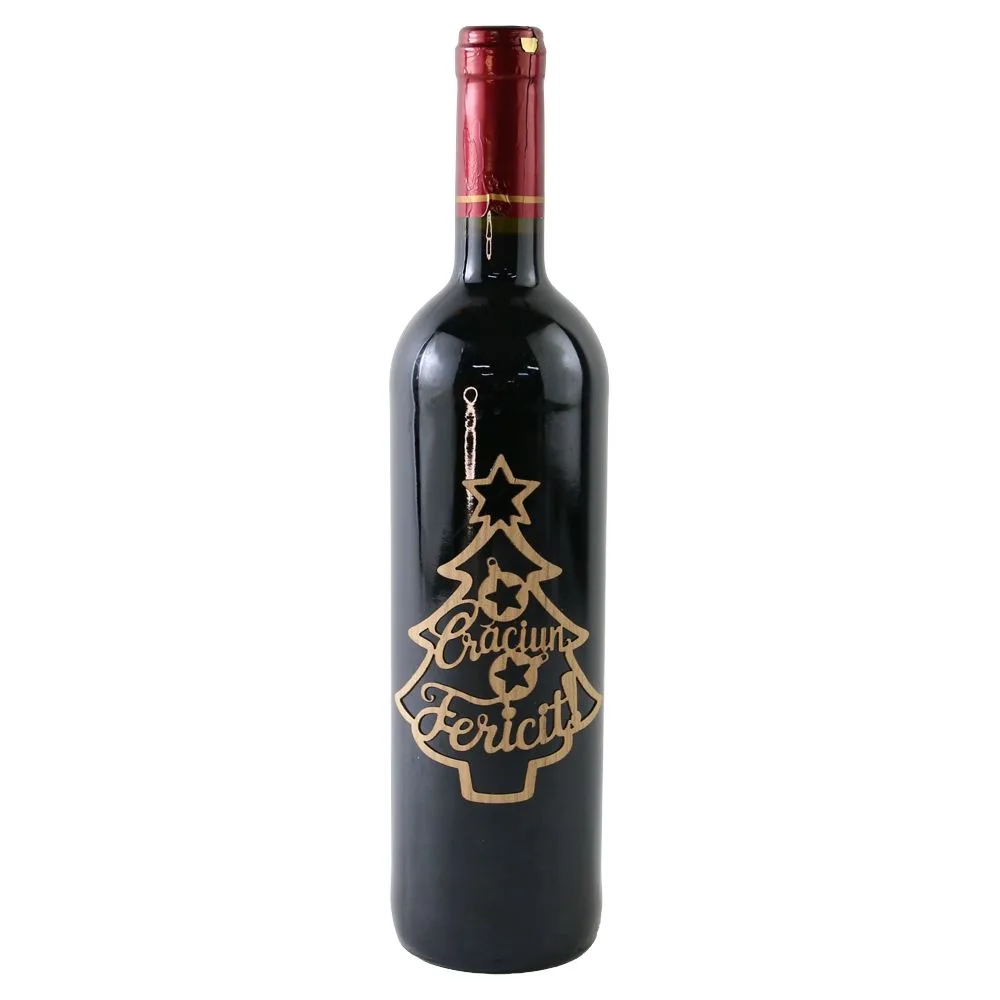 Vin rosu 750 ml "Craciun Fericit" Vin rosu 750 ml "Craciun Fericit"