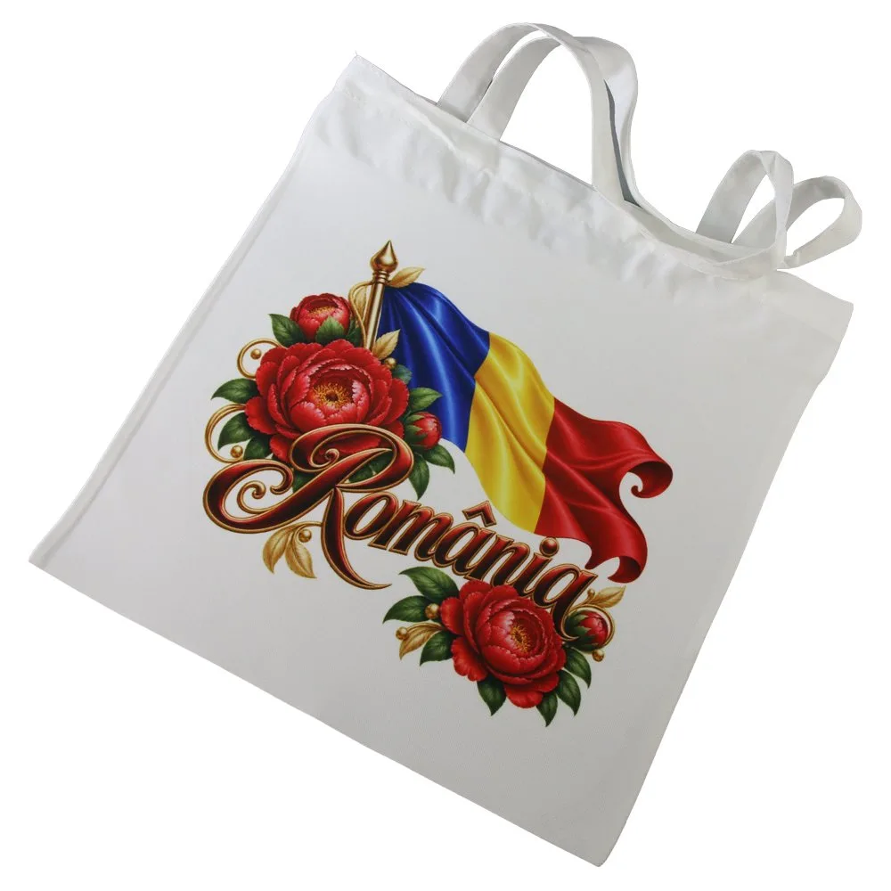 Sacosa textila Romania 36x39 cm Sacosa textila Romania 36x39 cm