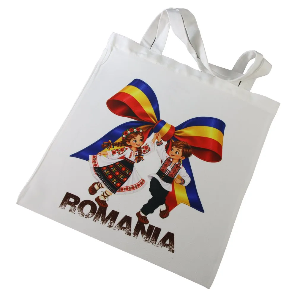 Sacosa textila Romania 36x39 cm Sacosa textila Romania 36x39 cm