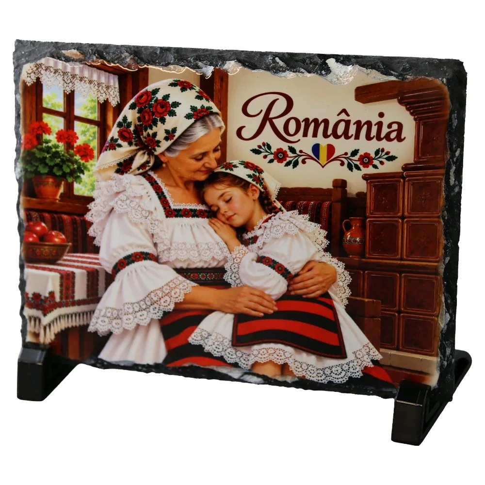 Placa din ardezie Romania 19x14 cm Placa din ardezie Romania 19x14 cm